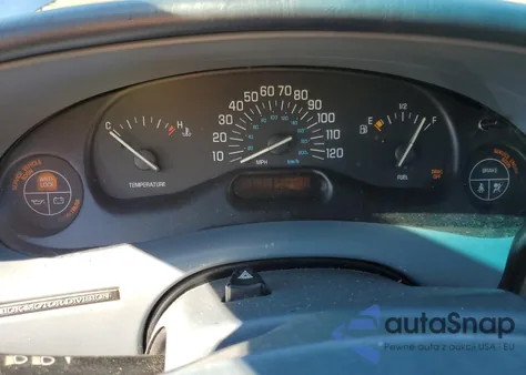 1999 Buick Century Custom z USA, uszkodzony, nr VIN 2G4WS52M8X1489520